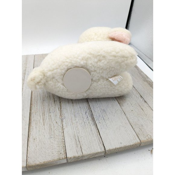 Vintage 1984 AVON Plush LAMB Bank w/ Stopper Stuffed Animal Toy - Picture 3 of 6